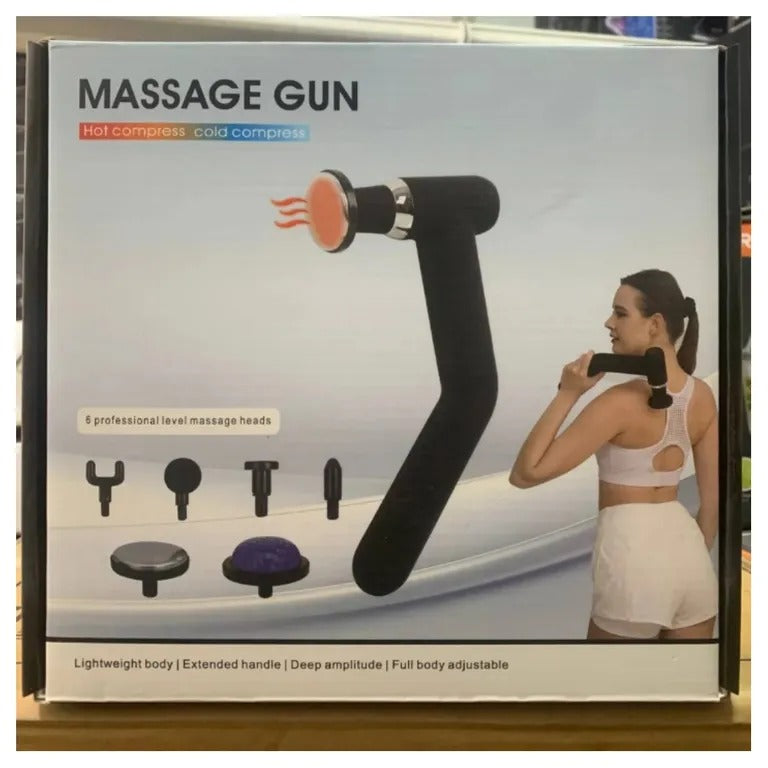 Masajeador fascial gun con extensor