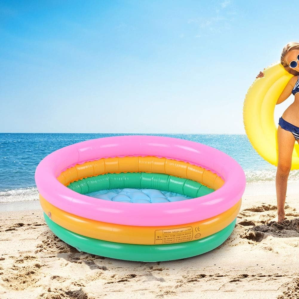 Piscina Inflable Arcoiris Para Bebes