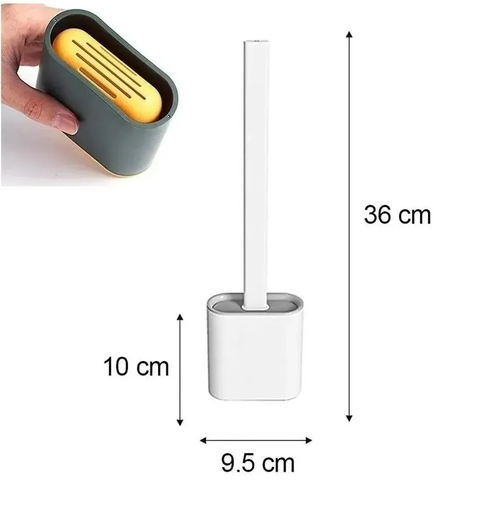 Escobilla de baño con base