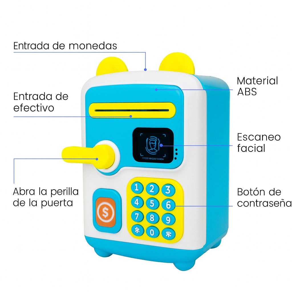 Alcancia Con Reconocimiento Facial