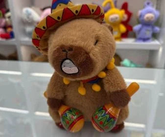Peluche bailarin capibara TCI2020