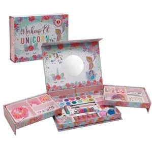 Set unicornio de maquillaje y acces
