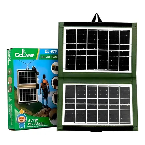 Panel solar recargable cl670 mundo