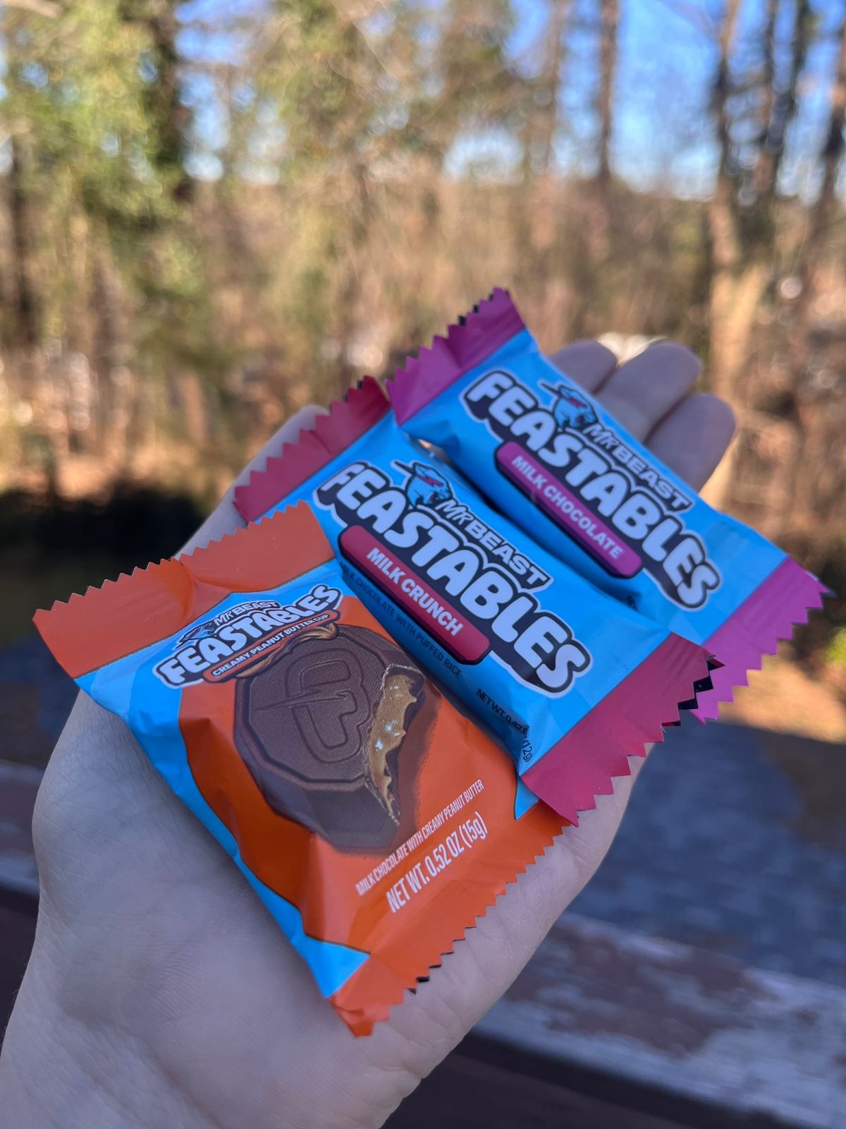 Pack de 3 Chocolates Feastables MrBeast