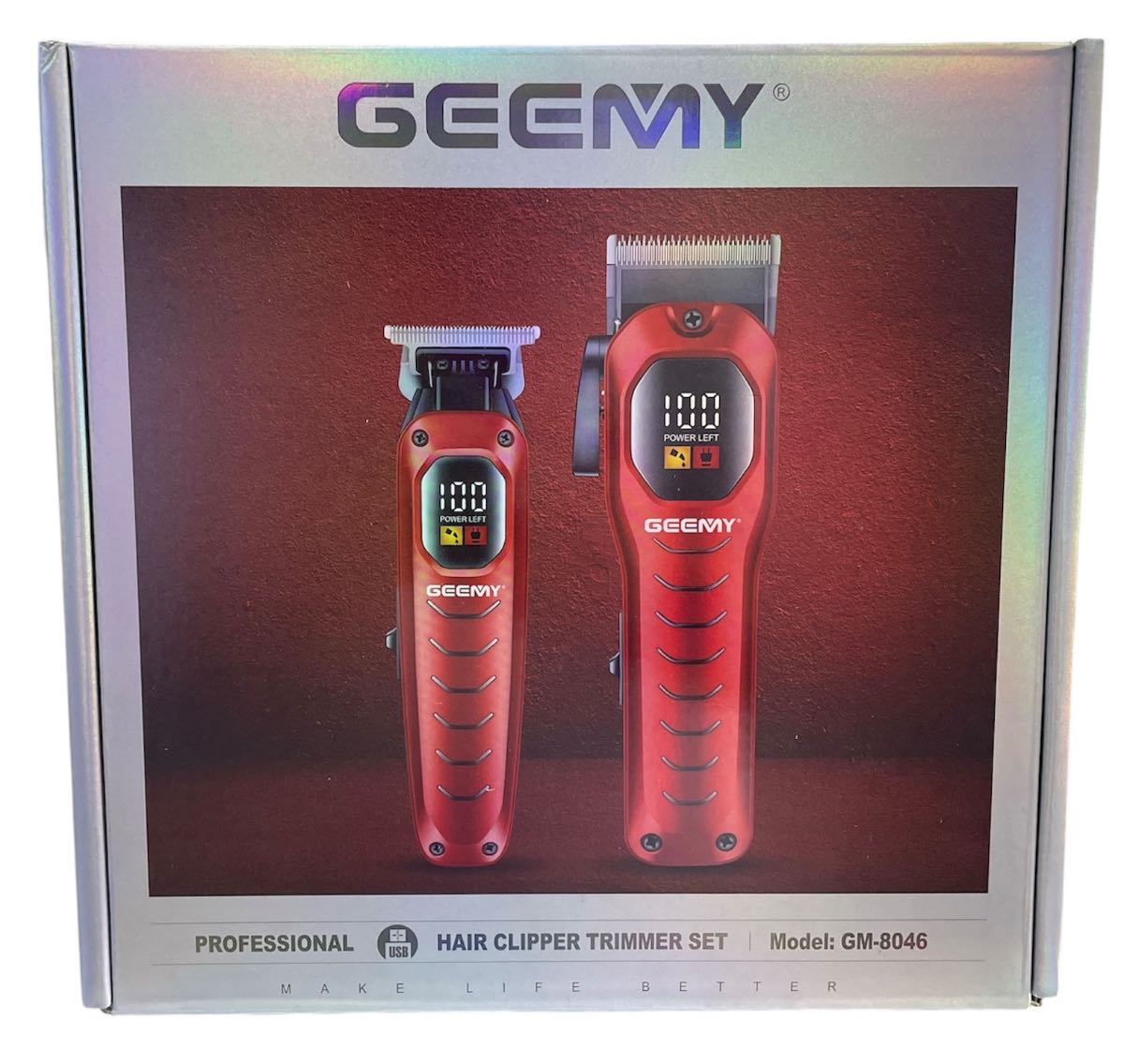 Máquina Peluquera y Patillera Geemy