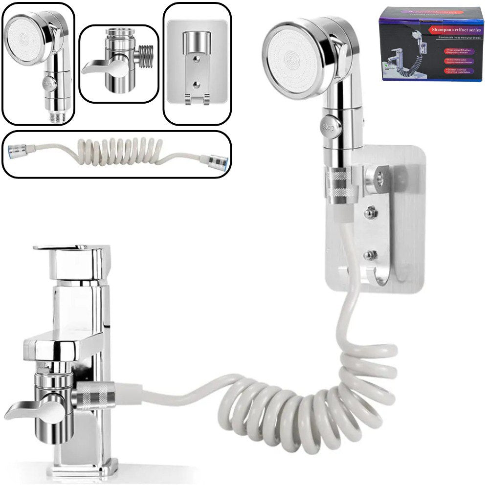 Extensor de Grifo con Ducha de Mano Flex