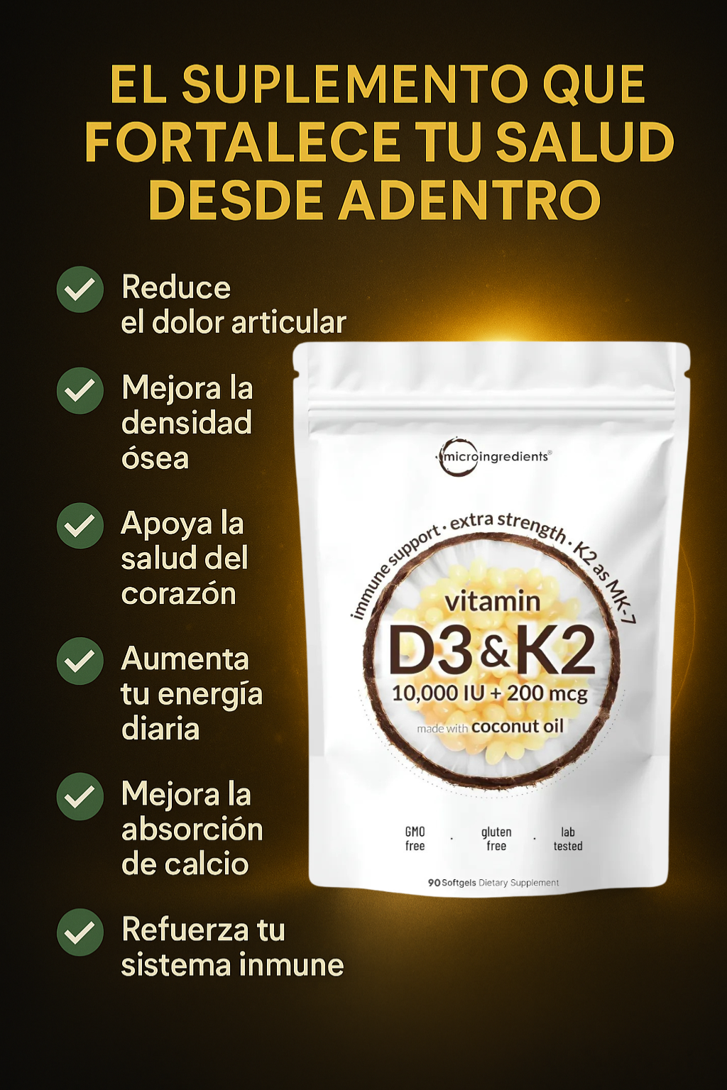 Vitamin d3 & k2