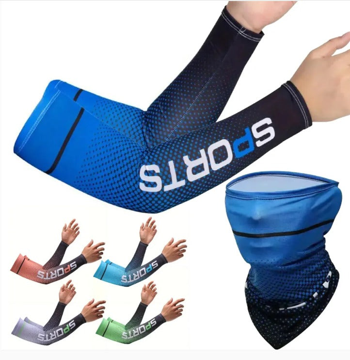 Kit deportivo de mangas y cuello
