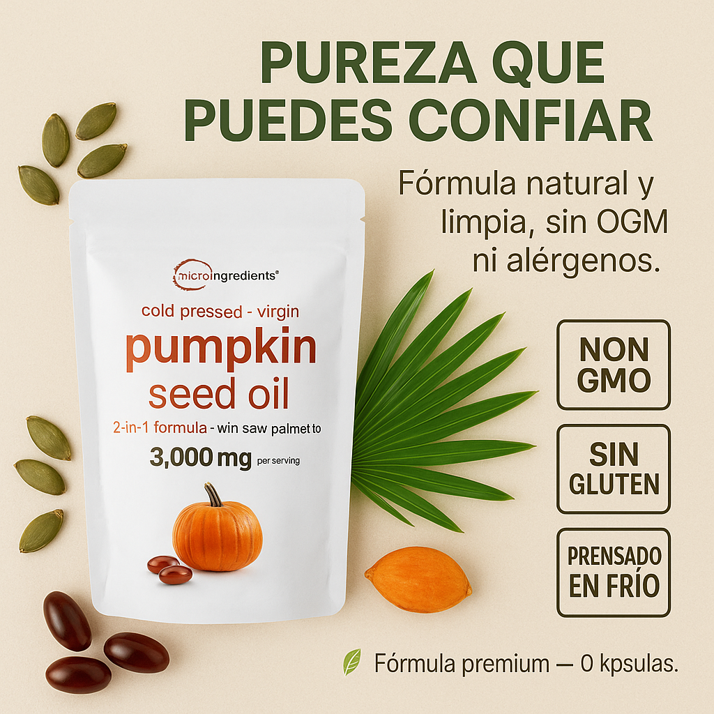Pumpkin seed oil