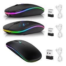 Mouse w07 inalambrico recargable