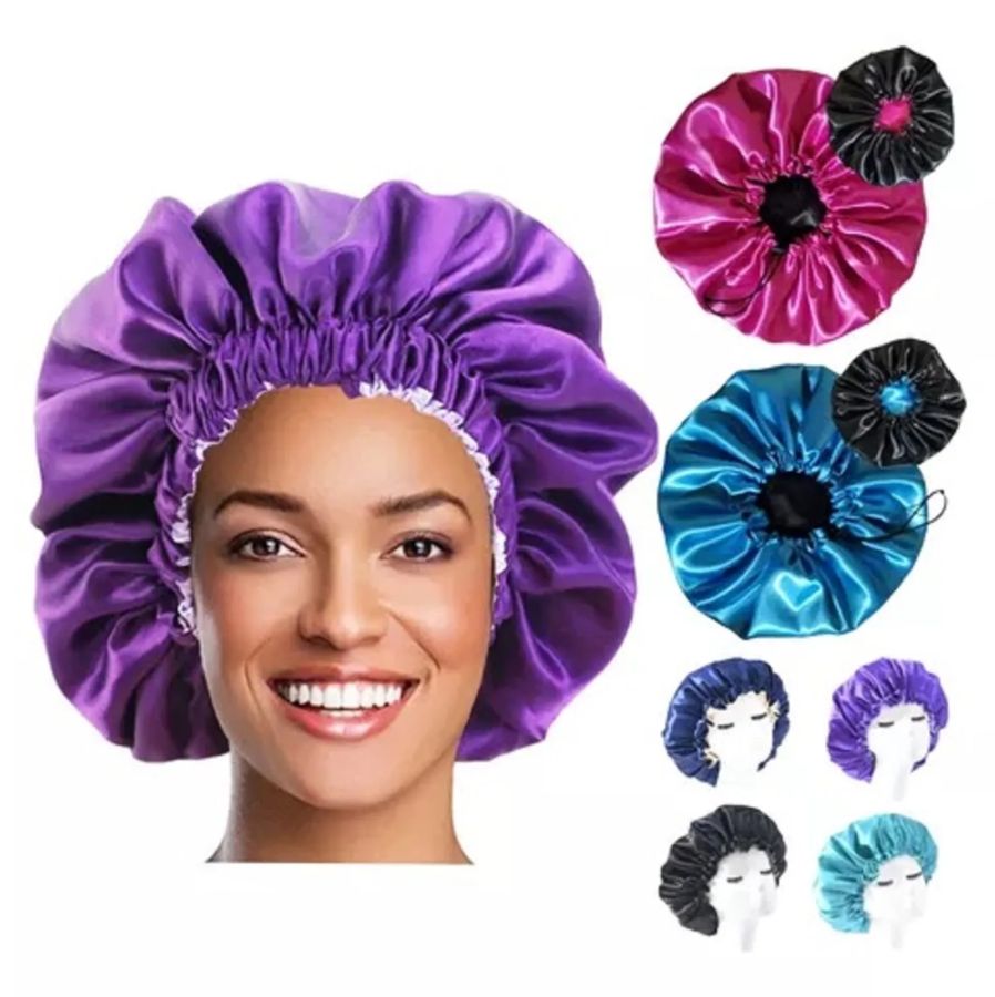 Gorro de satin antifrizz