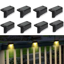 Mini lamparas solares esquineros x4
