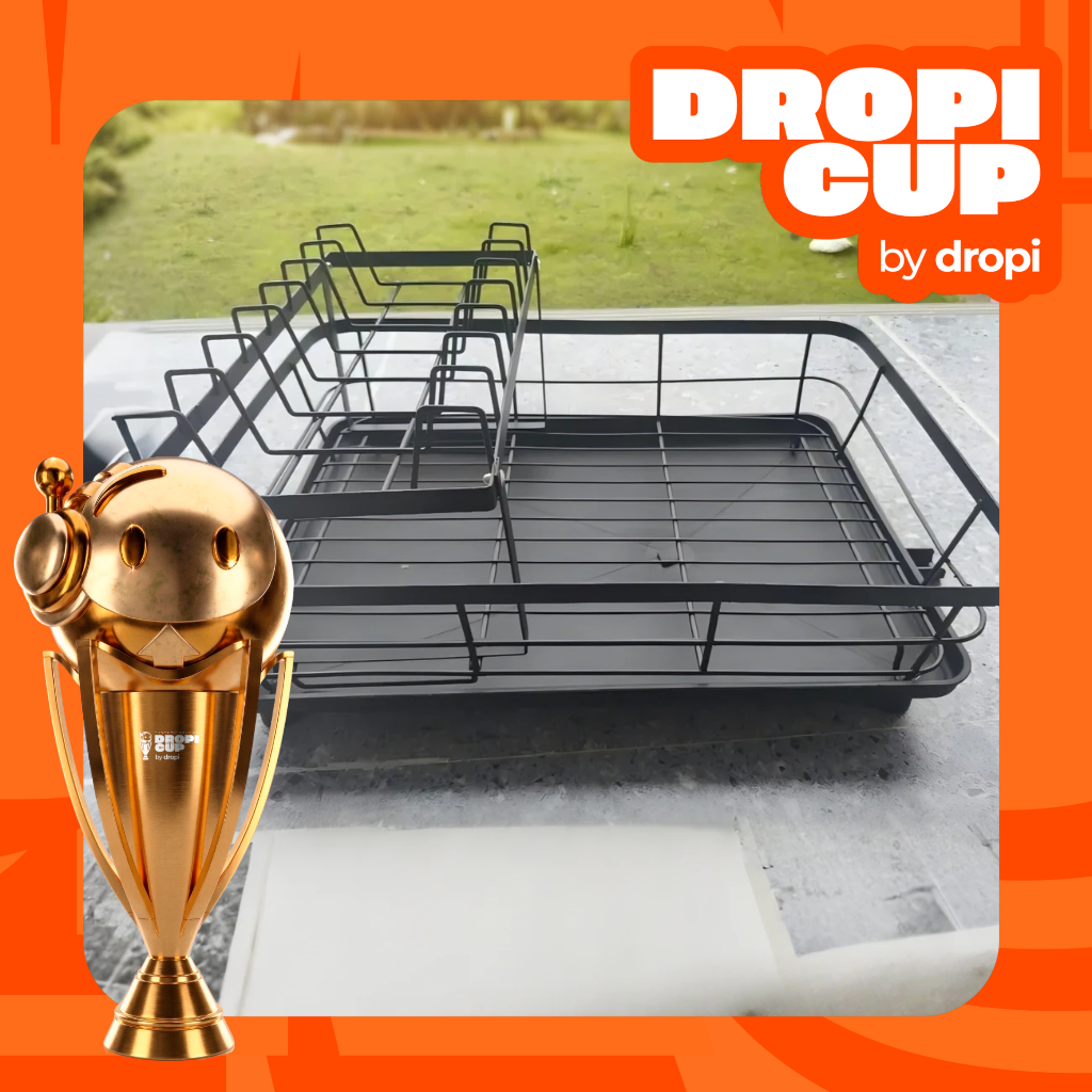 Cup-escurridor de vajilla expandib
