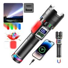 Linterna led potente tactica