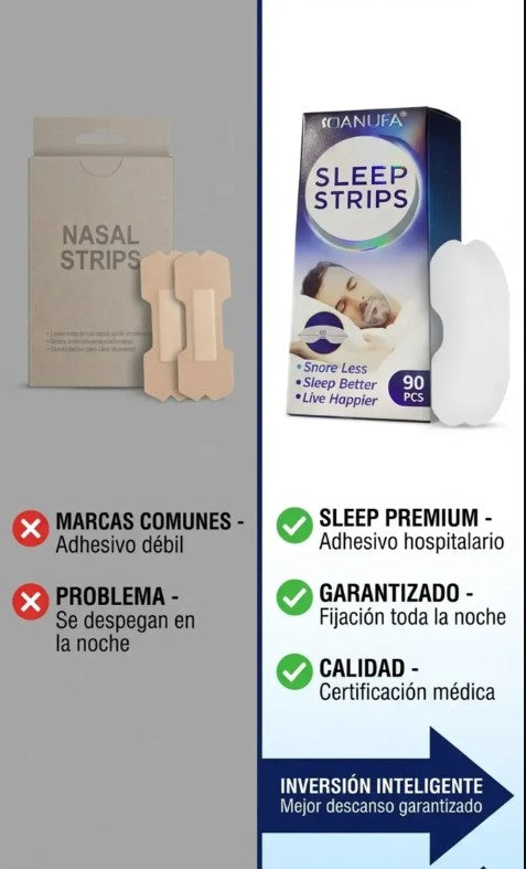 Tiras Para Dormir Antirronquidos