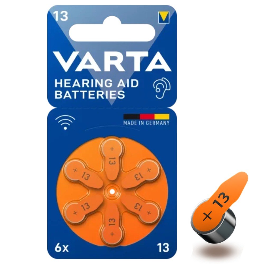 Pila Bateria Auditiva Varta X6 Und