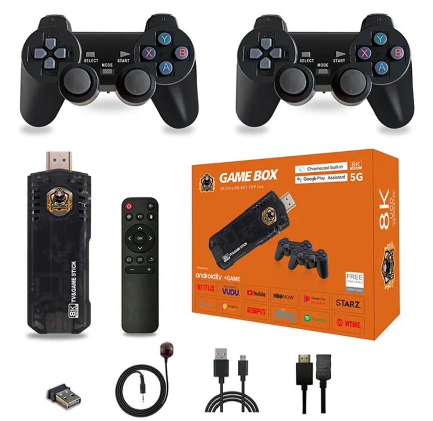Video juego x8 game box rojo