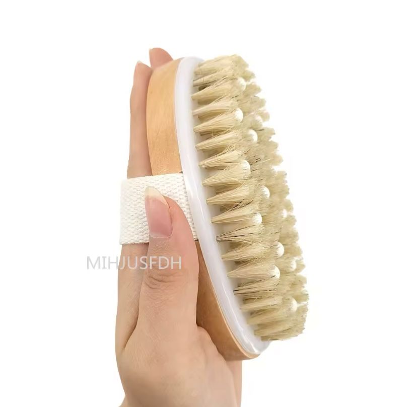 Cepillo De Cerdas De Exfoliacion Corpor