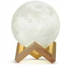 Lampara luna 3d