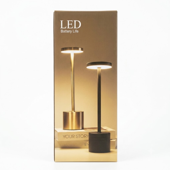 Lámpara led mesa recargable ilumina