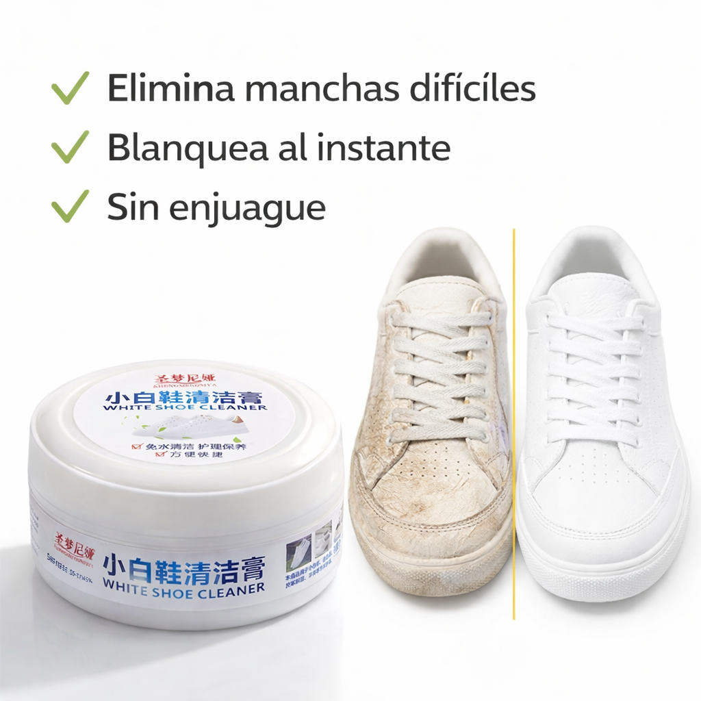 Crema limpiadora blanqueadora