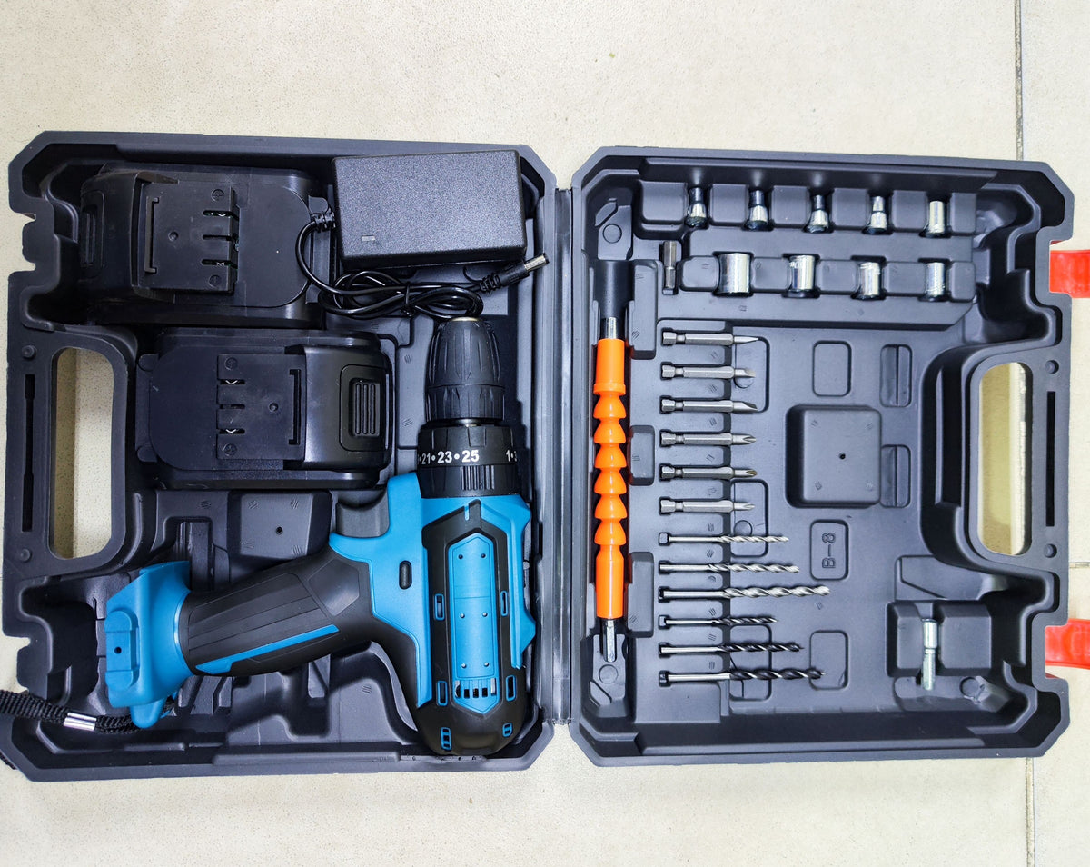 Taladro azul