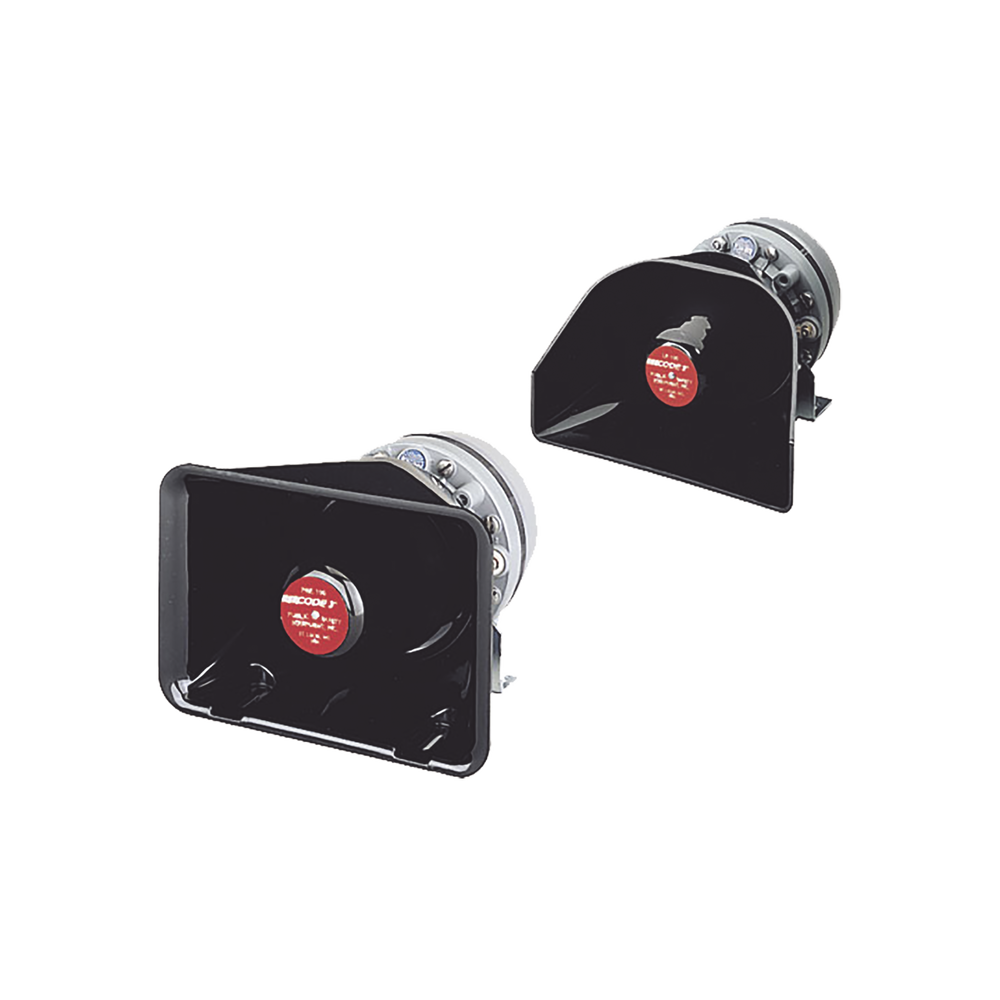 47" Series 21 Siren, Horn and Turret Kit with 166 Dual Color LEDs, Front: Red/White, Blue/White, Rear: Red/Amber, Blue/Amber