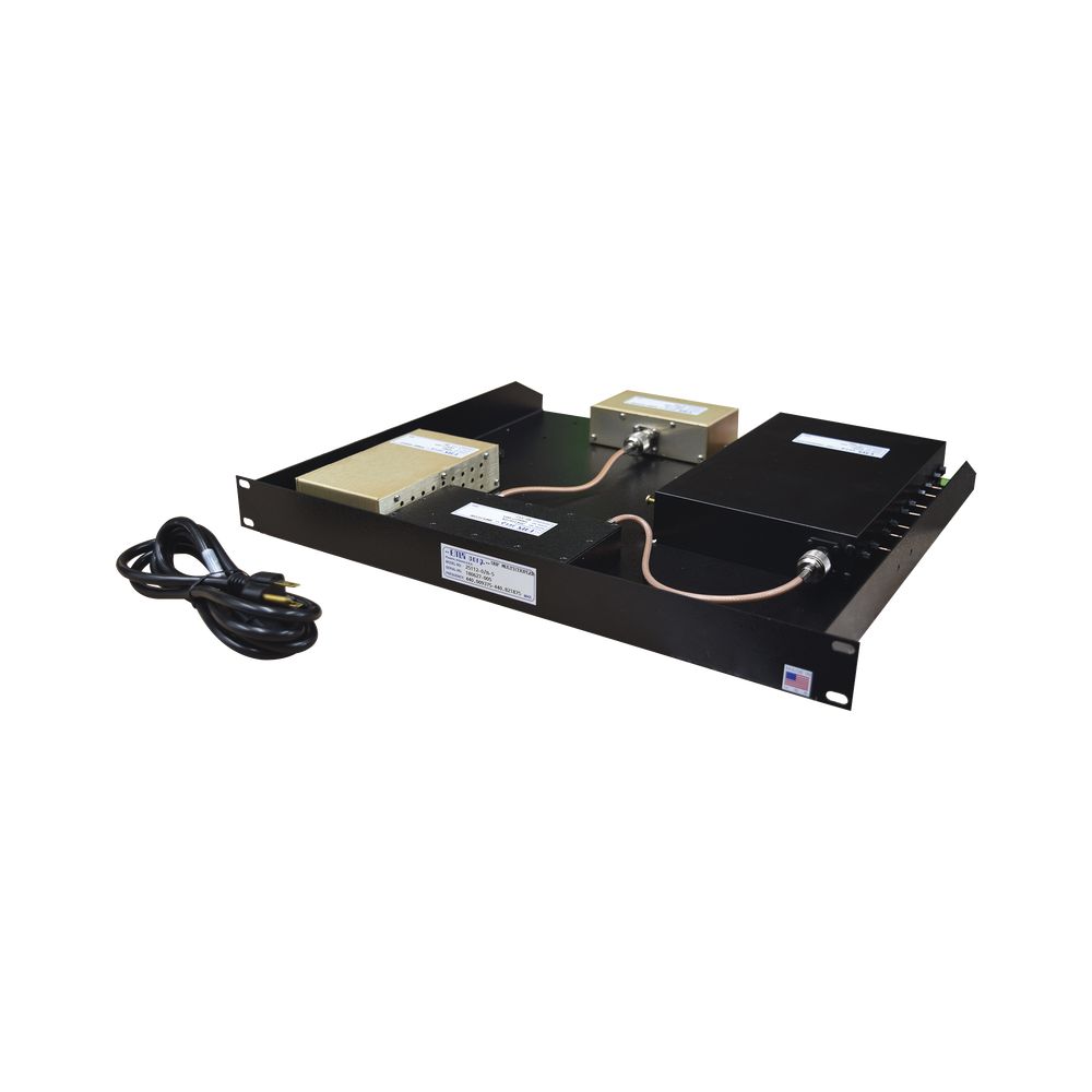 EMR Multicoupler and Preselector, 375-512 MHz, 12 Channels, 2-8 MHz, 2 UR / Rack 19 in, N Females.