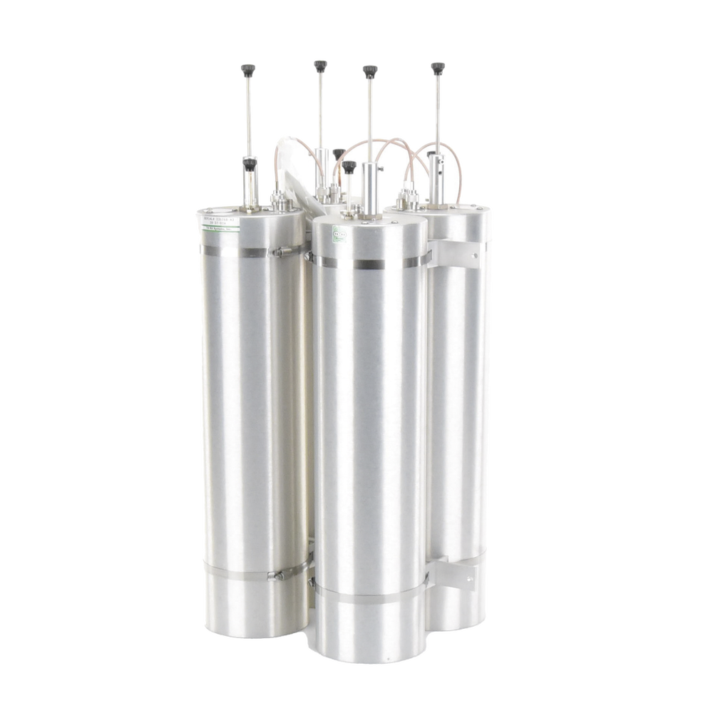 Bandpass-Band Reject Duplexer, 144-174 MHz, 4 Cavities of 6.625" Diameter, 500 KHz, 400 Watt, BNC Females.