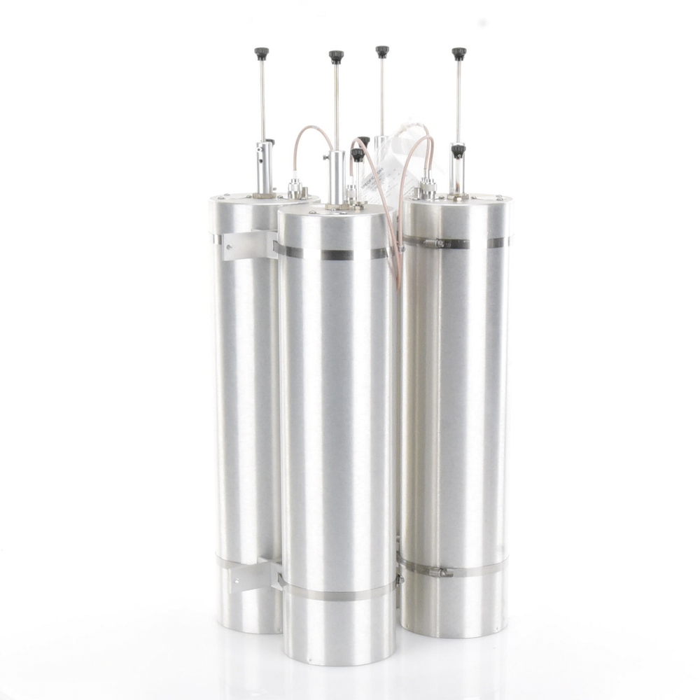 Bandpass-Band Reject Duplexer, 144-174 MHz, 4 Cavities of 6.625" Diameter, 500 KHz, 400 Watt, BNC Females.