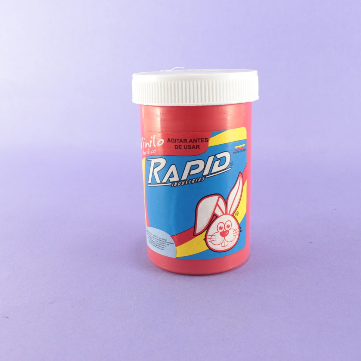 Vinilo rapid 120 cc rojo
