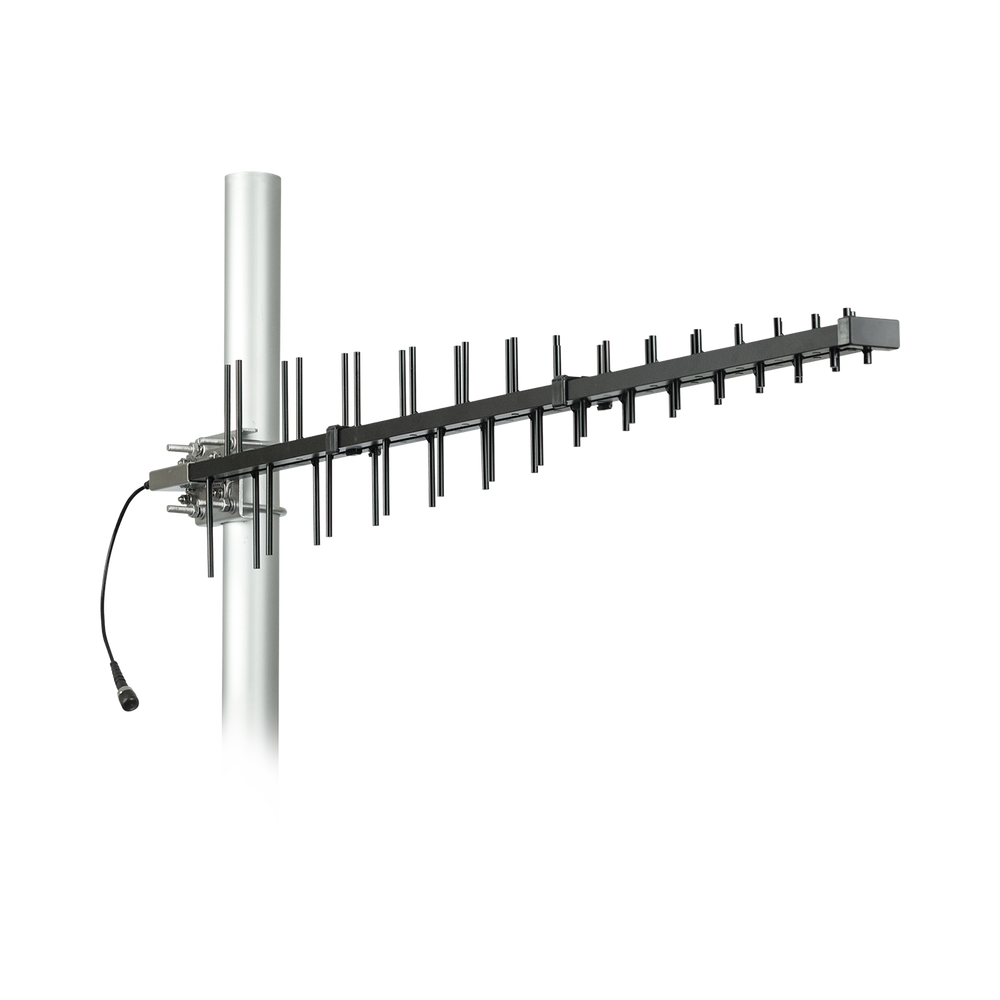 Antena LPDA de Alta Ganancia | ESPECIAL PARA AMPLIFICADORES DOBLE Y TRIPLE BANDA DE FRECUENCIA | 698-2700 MHz | 12.15 dBi