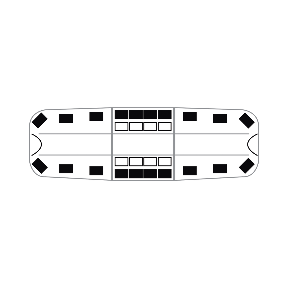 Solex 47-inch 114-LED red/blue light bar