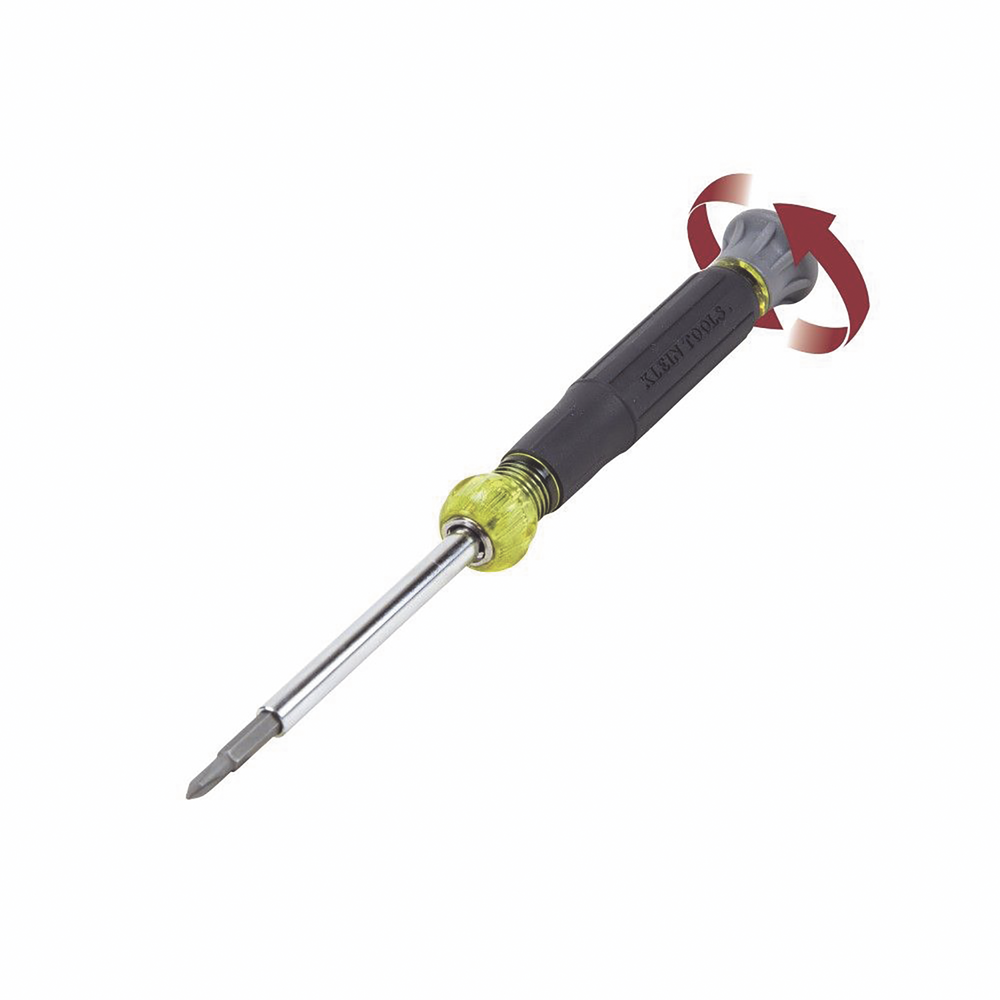 4-in-1 Magnetic Precision Screwdriver (PH0, PH00 and 3.2 and 2.4 mm Flat Tips).