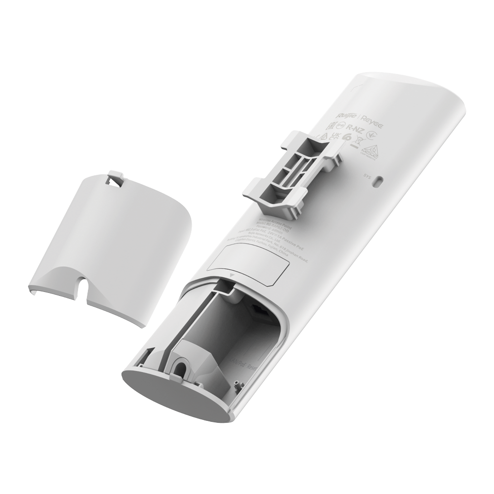 Punto De Acceso Wi-Fi 6 Para Exterior, Hasta 2974 Mbps, IP65, Cobertura 360°, Reyee Mesh, Portal Independiente Y Funciones De Roaming Con IA