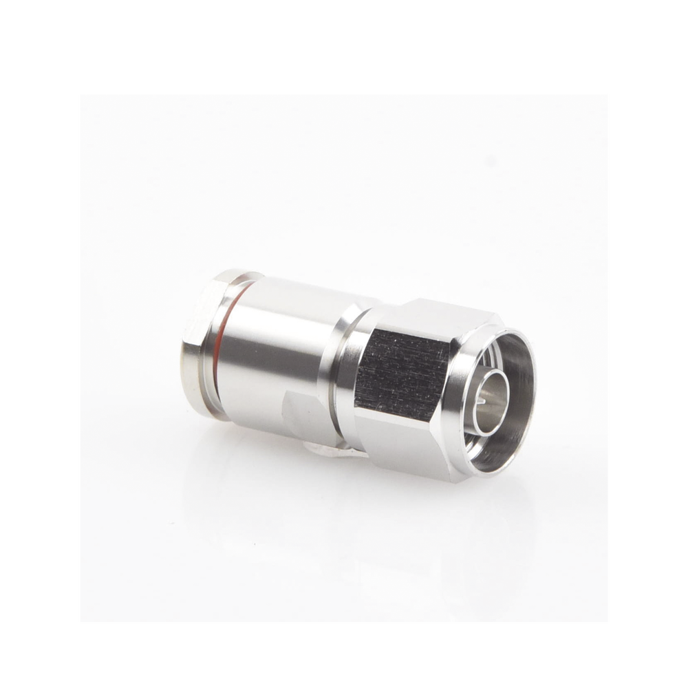 N Male Threaded Connector / CNT-400, 9913, RG8/U Captive Pin, Trimetal.