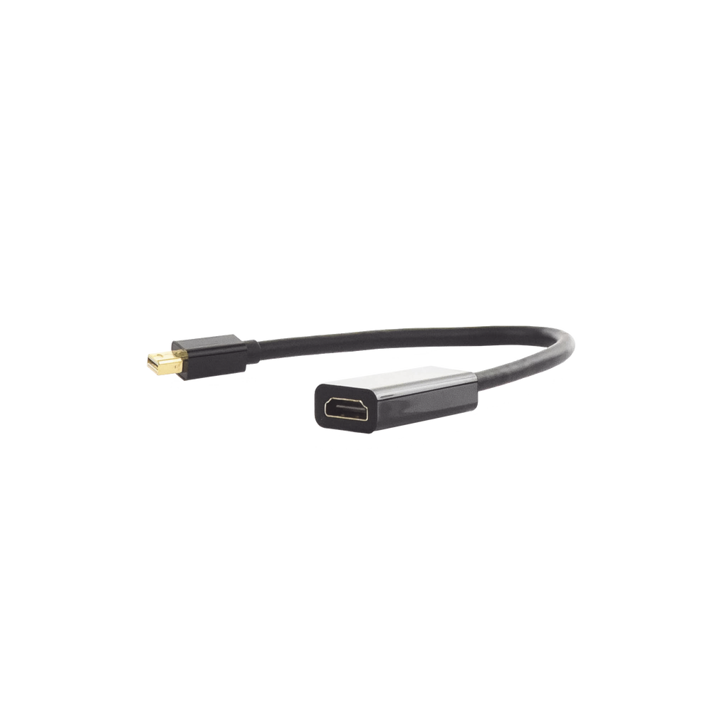 Mini Display Port to HDMI Converter / 4K@30Hz / Multiple Internal Shielding / ABS Housing / 25cm Length