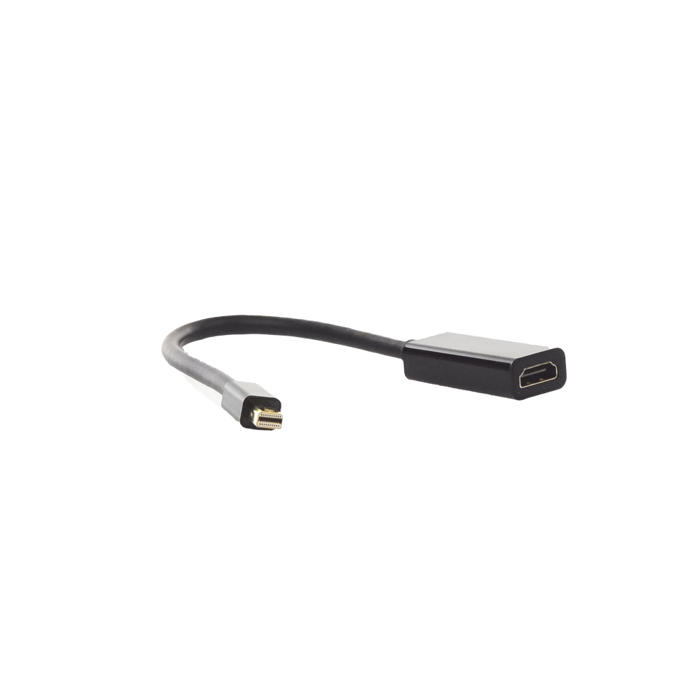 Mini Display Port to HDMI Converter / 4K@30Hz / Multiple Internal Shielding / ABS Housing / 25cm Length