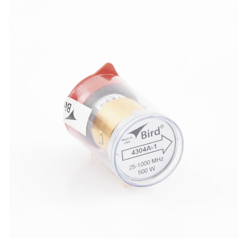 7/8" In-line Replacement Element, 5/ 15/ 50/ 150/ 500 Watt for BIRD 4304A Wattmeter, in the Frequency Range of 25-1000 MHz.