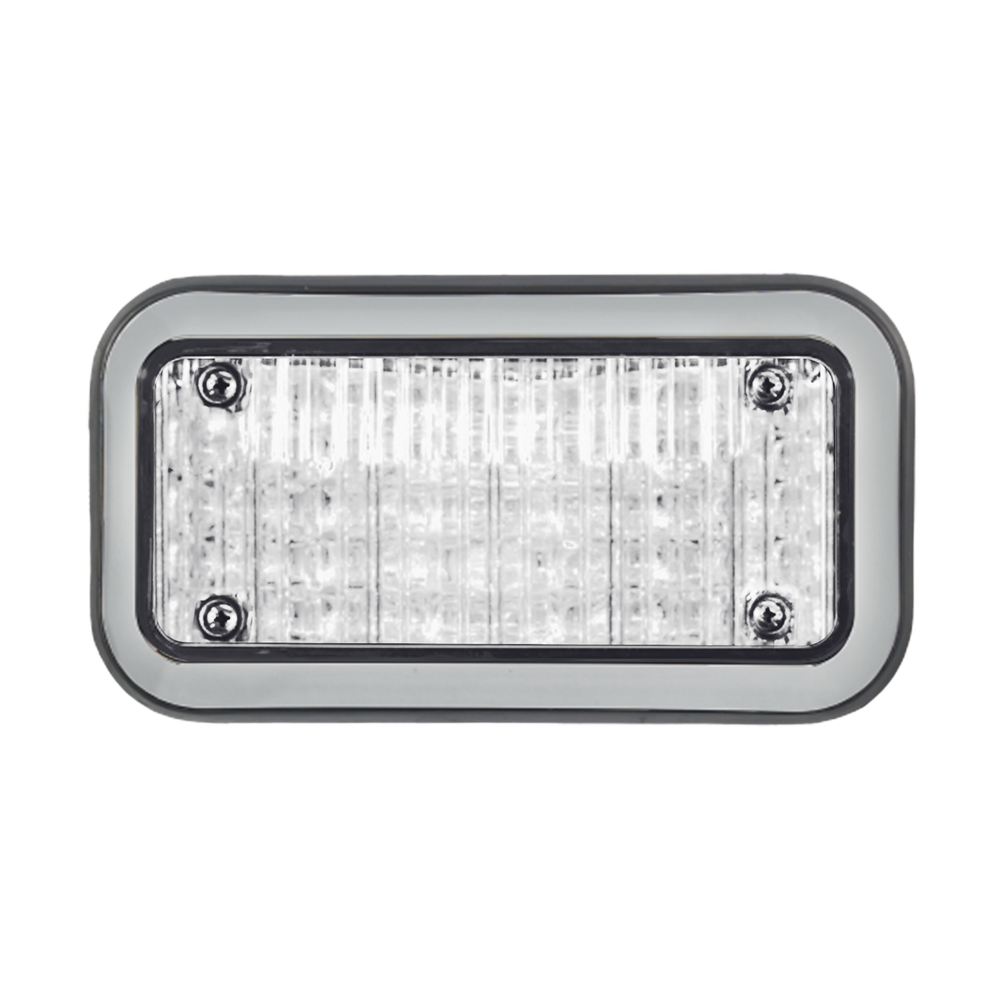 Luz Perimetral 3X7 y LEDs claros, con bisel