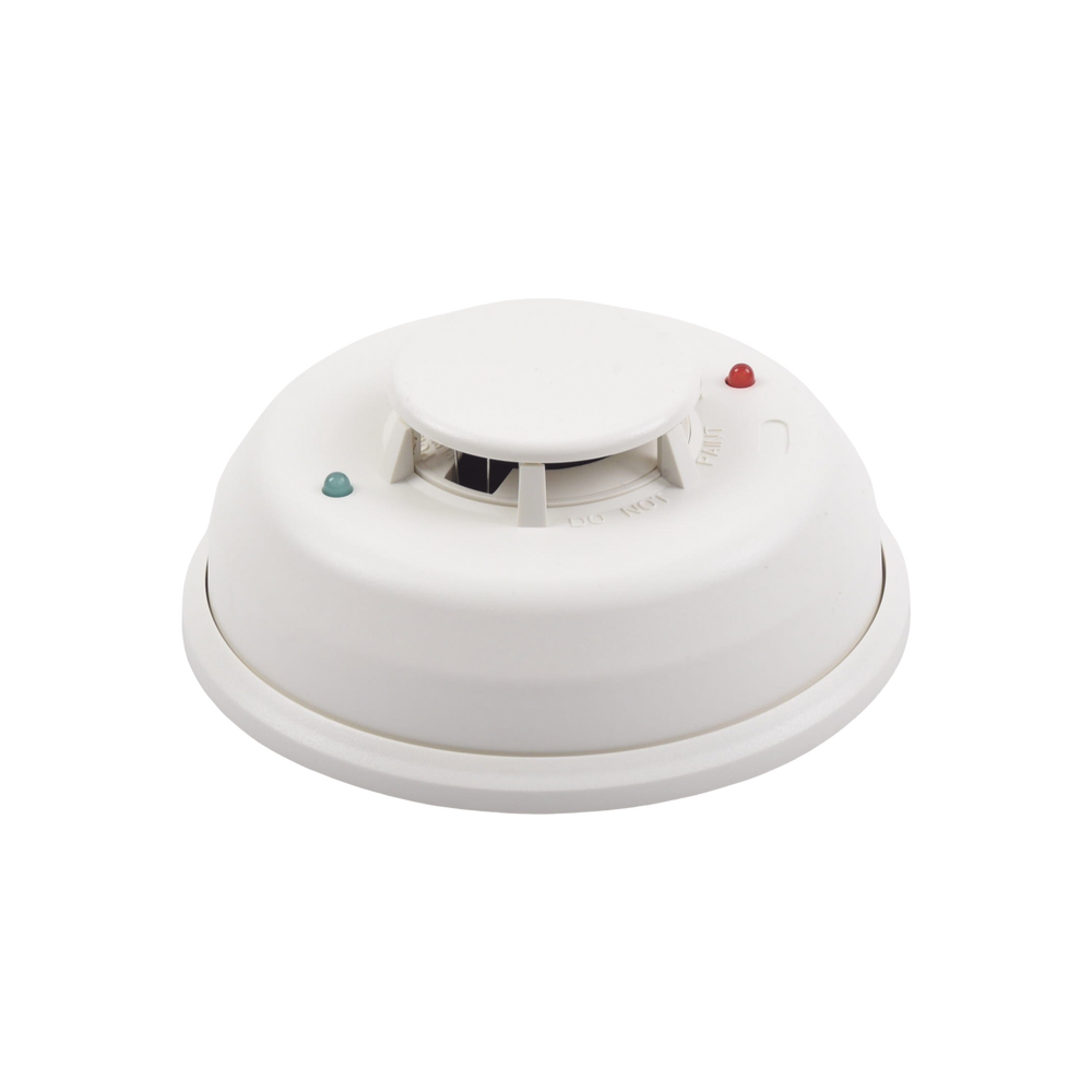 4-Wire Photoelectric Smoke Detector with Relay and Temperature Sensor, i3 Series