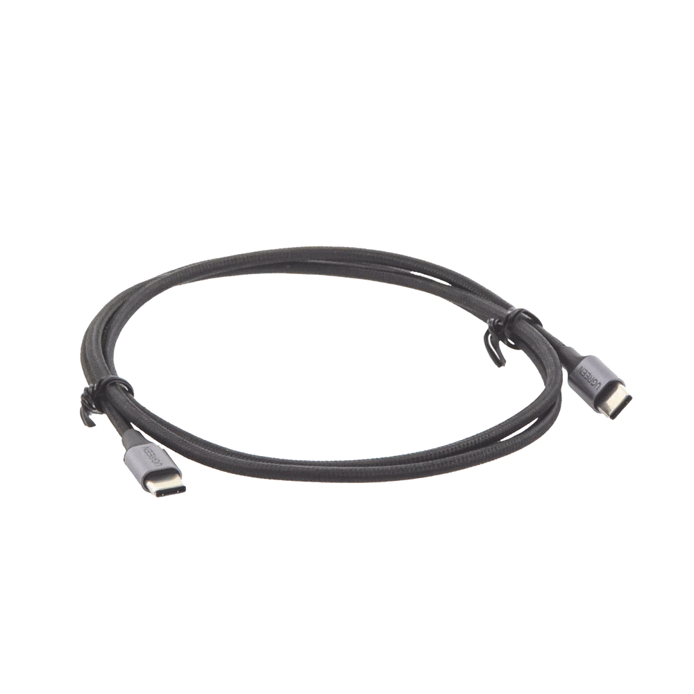 USB-C to USB-C Cable / 1 Meter / Aluminum Housing / Nylon Braided / Data Transfer Up to 480 Mbps / Supports Fast Charging up to 60W