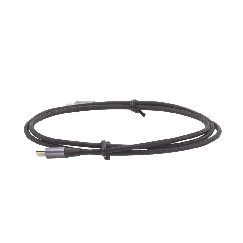 USB-C to USB-C Cable / 1 Meter / Aluminum Housing / Nylon Braided / Data Transfer Up to 480 Mbps / Supports Fast Charging up to 60W