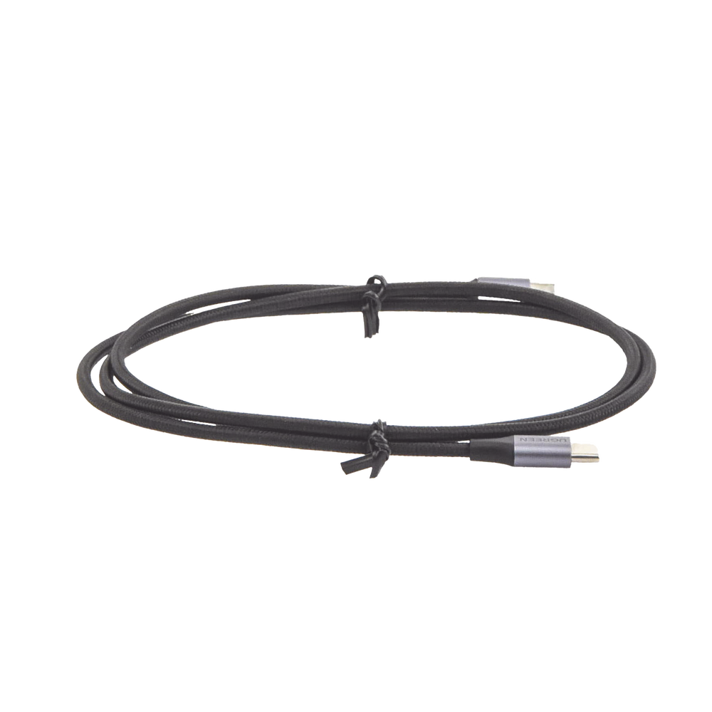 USB-C to USB-C Cable / 1 Meter / Aluminum Housing / Nylon Braided / Data Transfer Up to 480 Mbps / Supports Fast Charging up to 60W