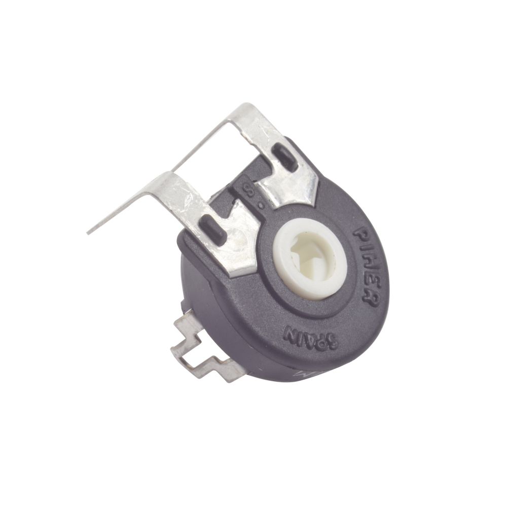 Potenciómetro de Carbón de 10 k Ohm, 0.25 Watt 15 mm Ajuste Vertical.