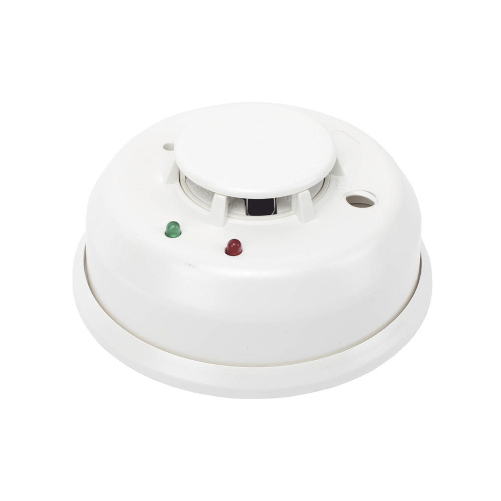 Dual Wireless Smoke and Heat Detector / Long Battery Life 3-5 Years