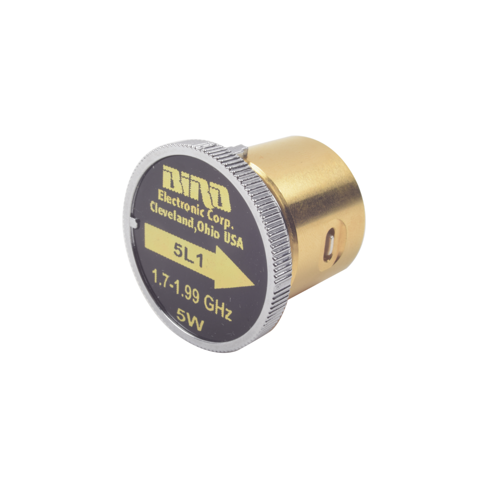 Elemento de 5 Watt en linea 7/8" para Wattmetro BIRD 43 en Rango de Frecuencia de 1700-1990 MHz.