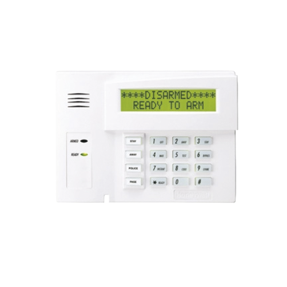 Teclado Programador Alfanumérico para Paneles de Alarma Vista / Pantalla LCD / Sirve para programar y activar el panel de Alarma.