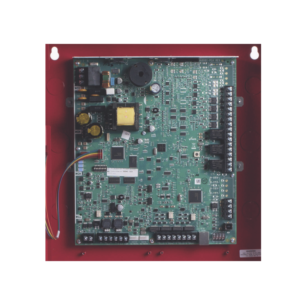 Addressable Fire Detection Panel / 198 Points: 99 Detectors and 99 Modules with SK Technology / 4 NACs / Network Connection up to 17 Panels