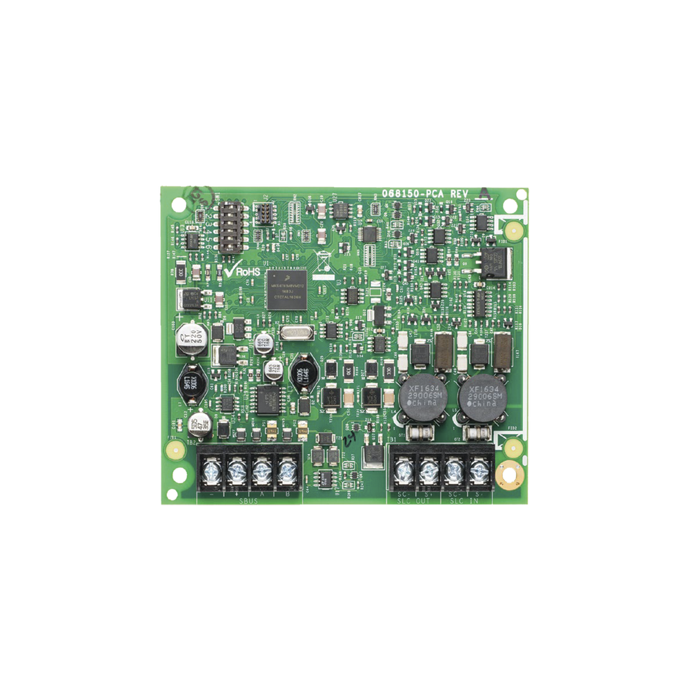 Expansor de lazo SLC de 318 Puntos / Hasta 159 Detectores y 159 Módulos SK o IDP / Compatible con Algunos Paneles Direccionables Silent Knight y Farenhyt